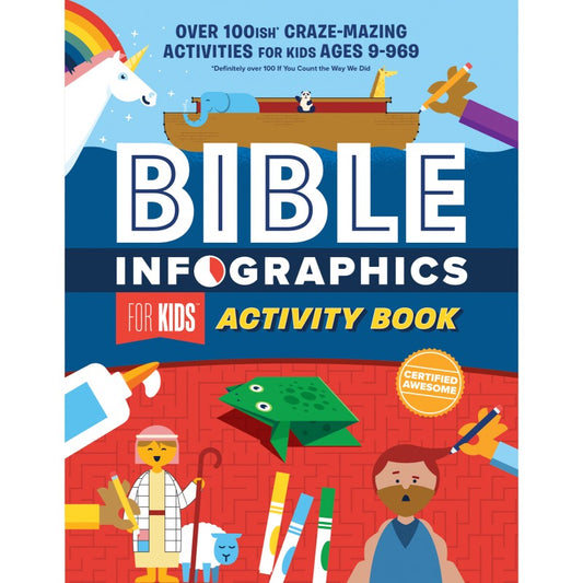 Bible Infographics for Kids Activity Book, by Harvest House