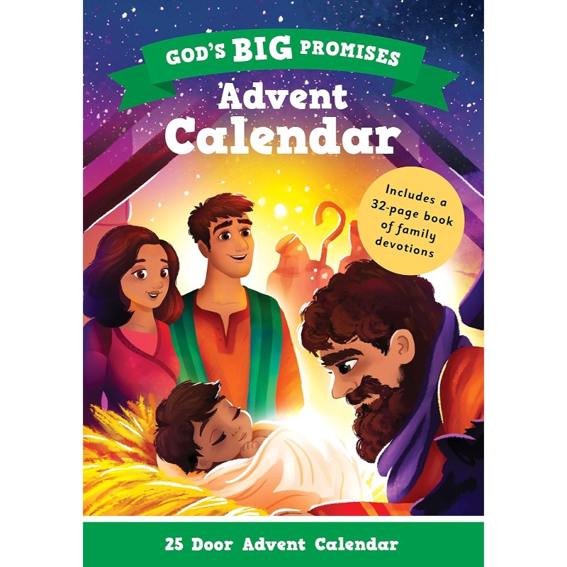 God’s Big Promises Advent Calendar and Family Devotions, by Carl Laferton