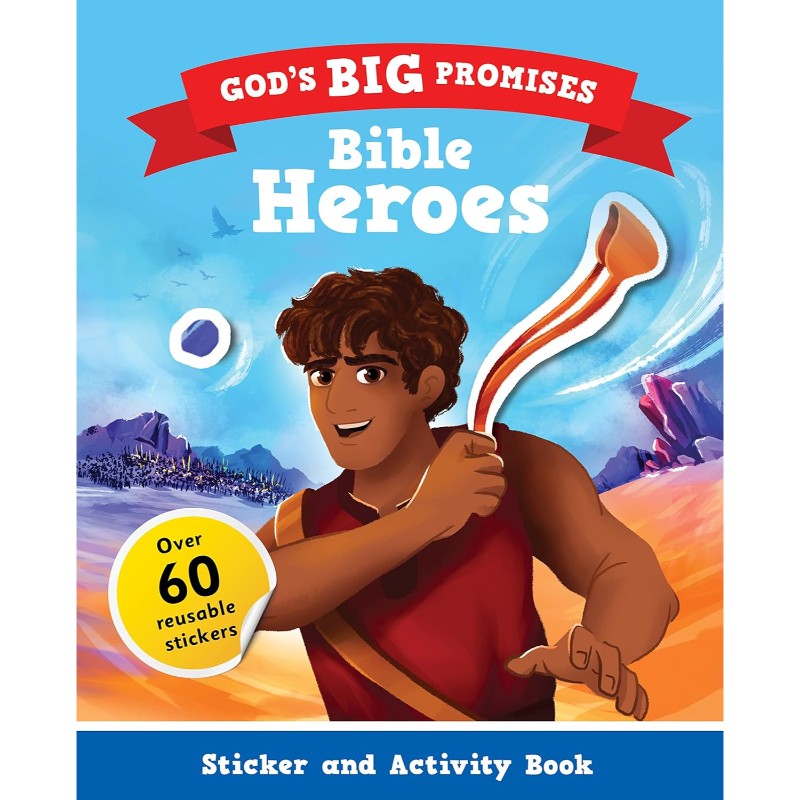 God’s Big Promises Bible Heroes Sticker and Activity Book, by Carl Laferton
