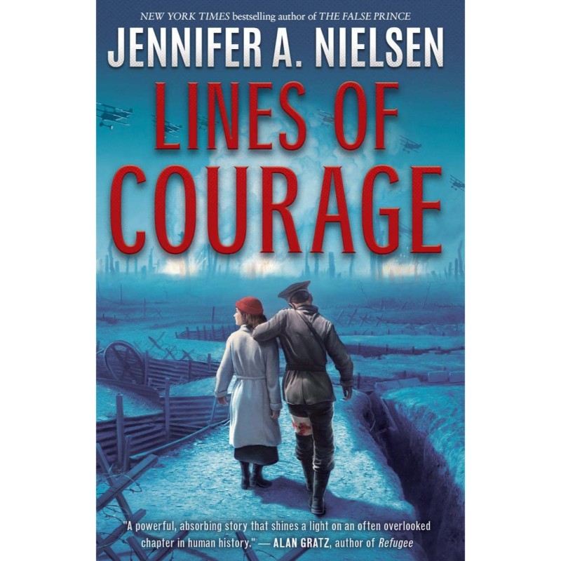 Lines of Courage, by Jennifer A. Nielsen
