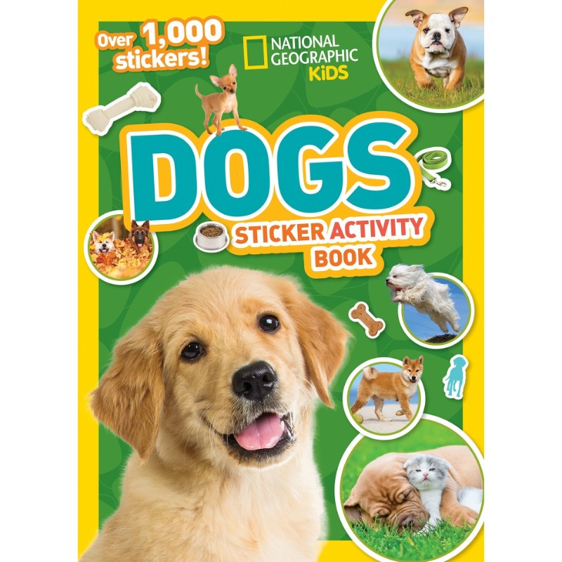 National Geographic Kids Dogs Sticker Activity Book, by National Geographic Kids