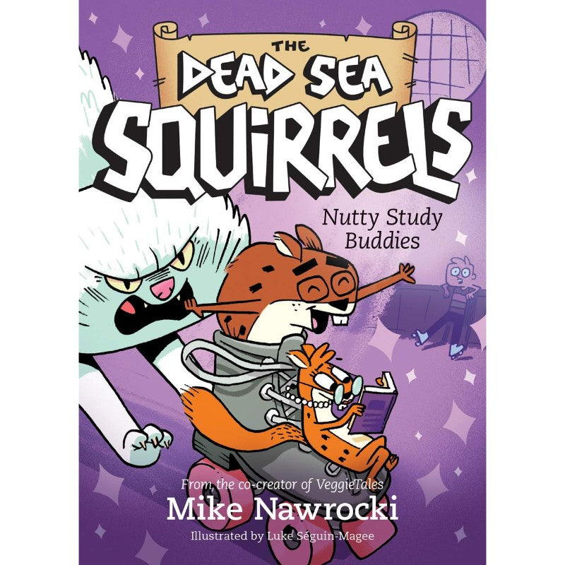 Nutty Study Buddies (The Dead Sea Squirrels #3), by Mike Nawrocki