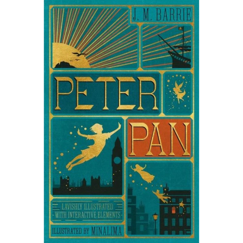 Peter Pan (Minalima Edition), by J. M. Barrie