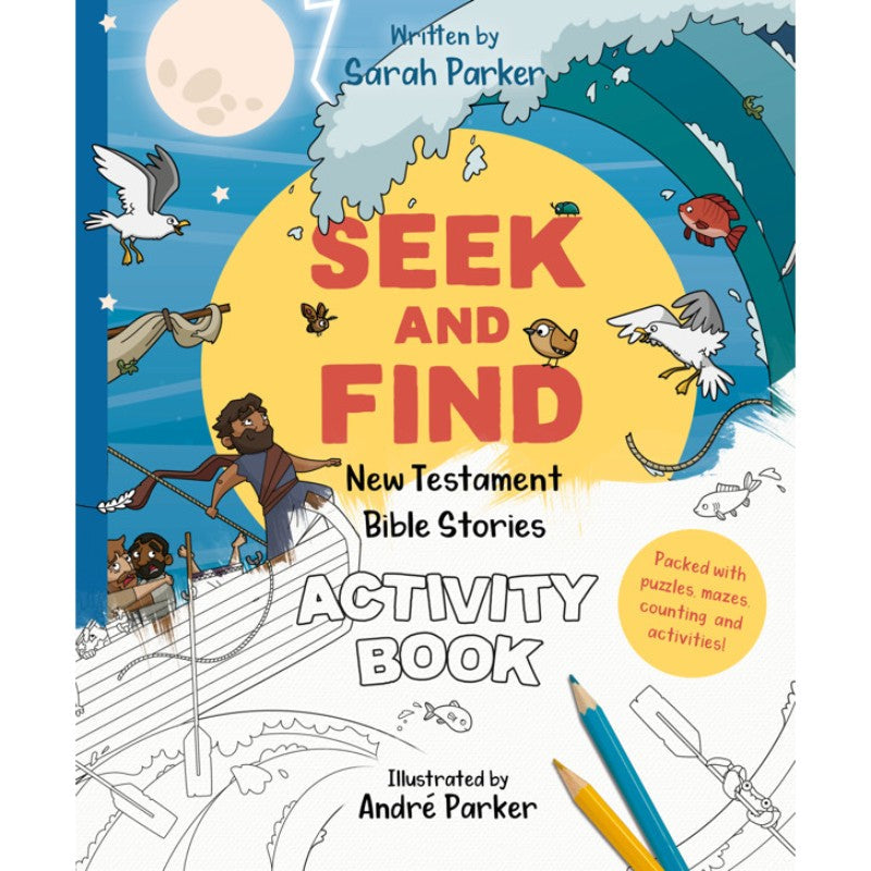 Seek and Find: New Testament Activity Book, by Sarah Parker