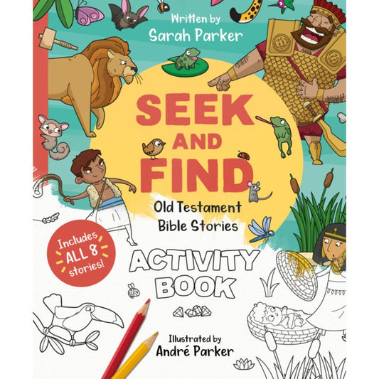 Seek and Find: Old Testament Activity Book, by Sarah Parker