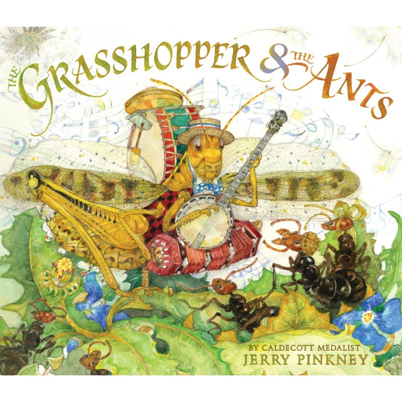 The Grasshopper & the Ants, by Jerry Pinkney